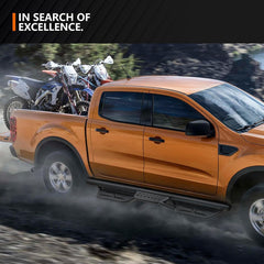 for Rigid Ford Ranger Running Boards Compatible with 2019-2025 Ford Ranger Supercrew Cab (4 Full Size Doors)| Yzona