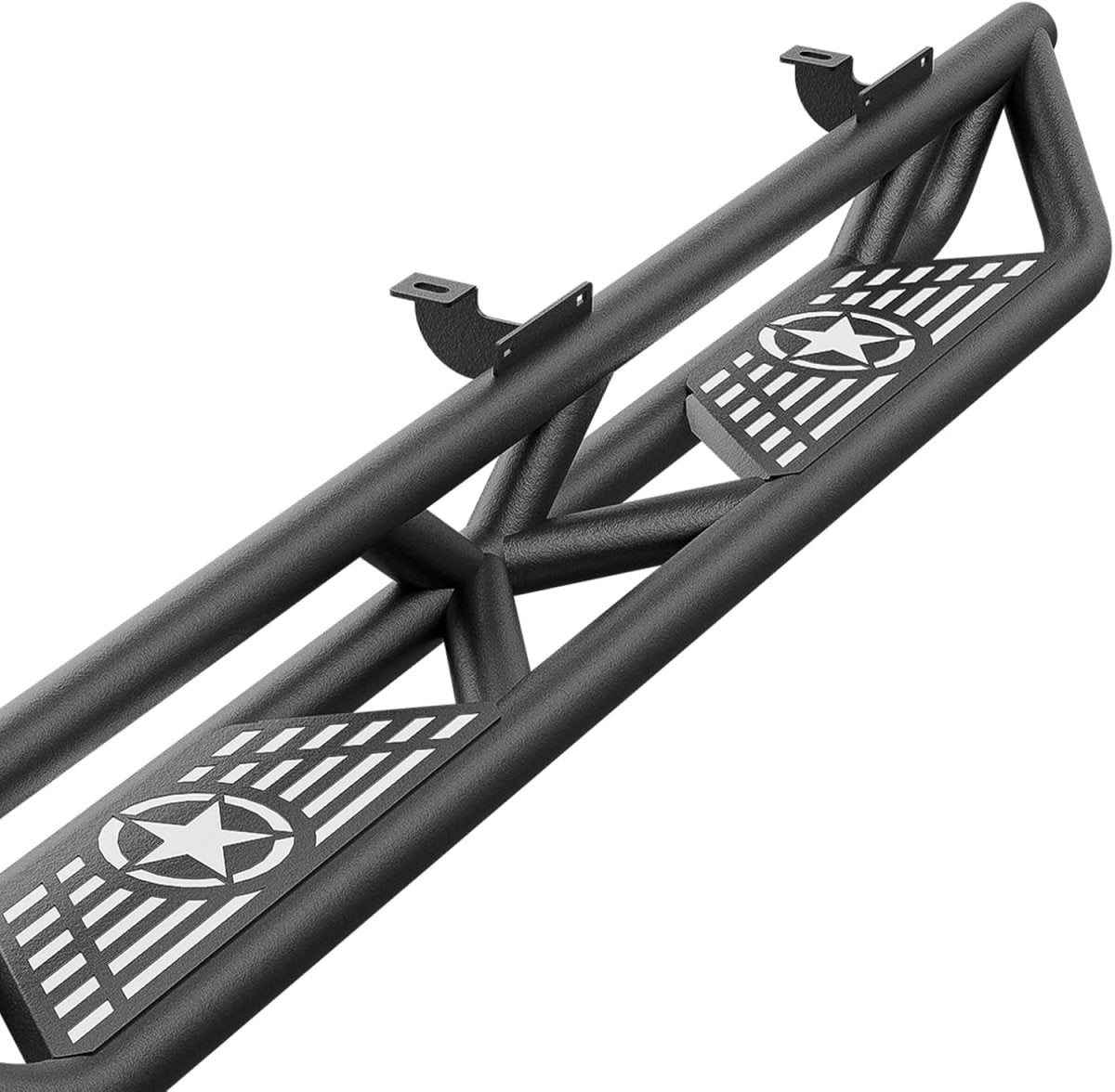 Best Running Boards for Jeep Wrangler JK JKU Unlimited(07-18)-Only for 4 Doors| Yzona