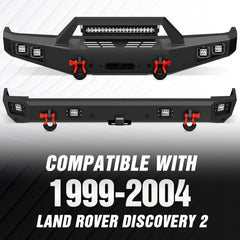 Best Replacement Bumper for 1999-2004 Land Rover Discovery 2 Rock Crawler Bumper | Yzona