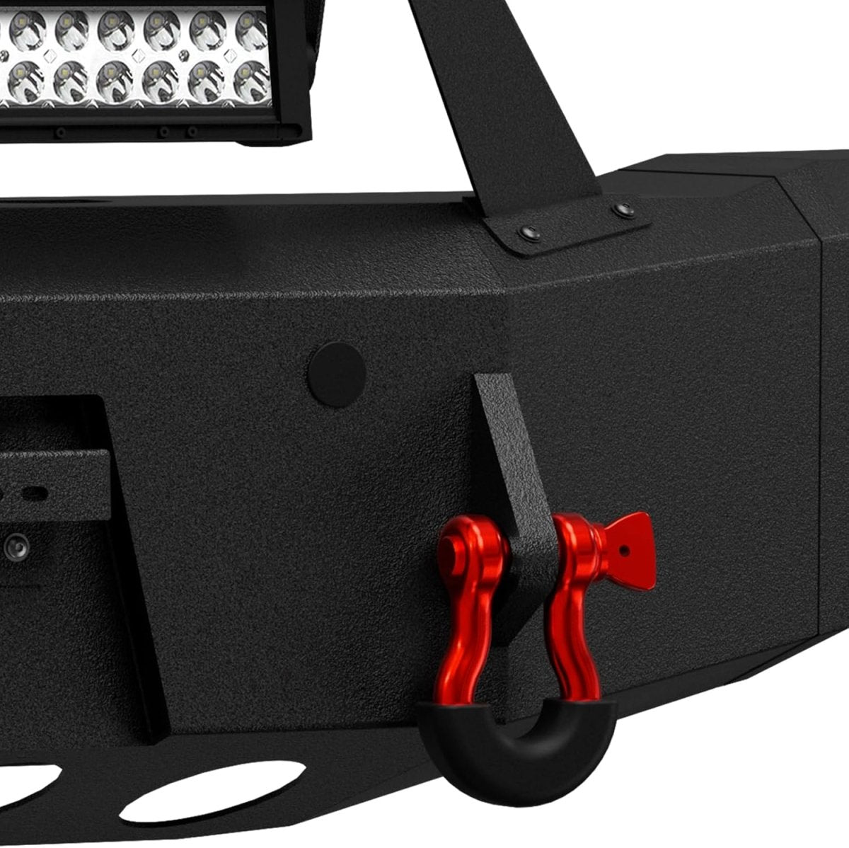 Winch Bumpers for Trucks 15-19 Chevy Silverado 2500 3500 HD Off-Road Bumper Equipped with Winch Plate | Yzona