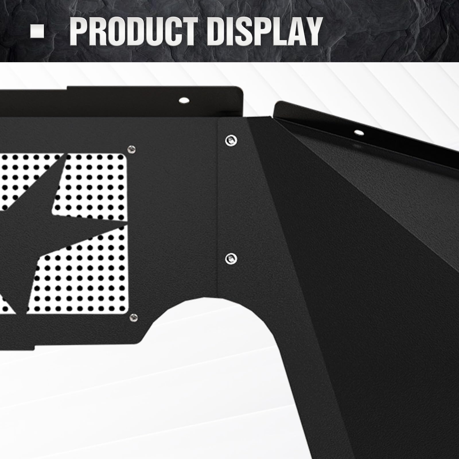 Front Inner Fender Compatible with 2007-2018 Jeep Wrangler JK & JKU Unlimited Sport Sahara Rubicon - Yzona