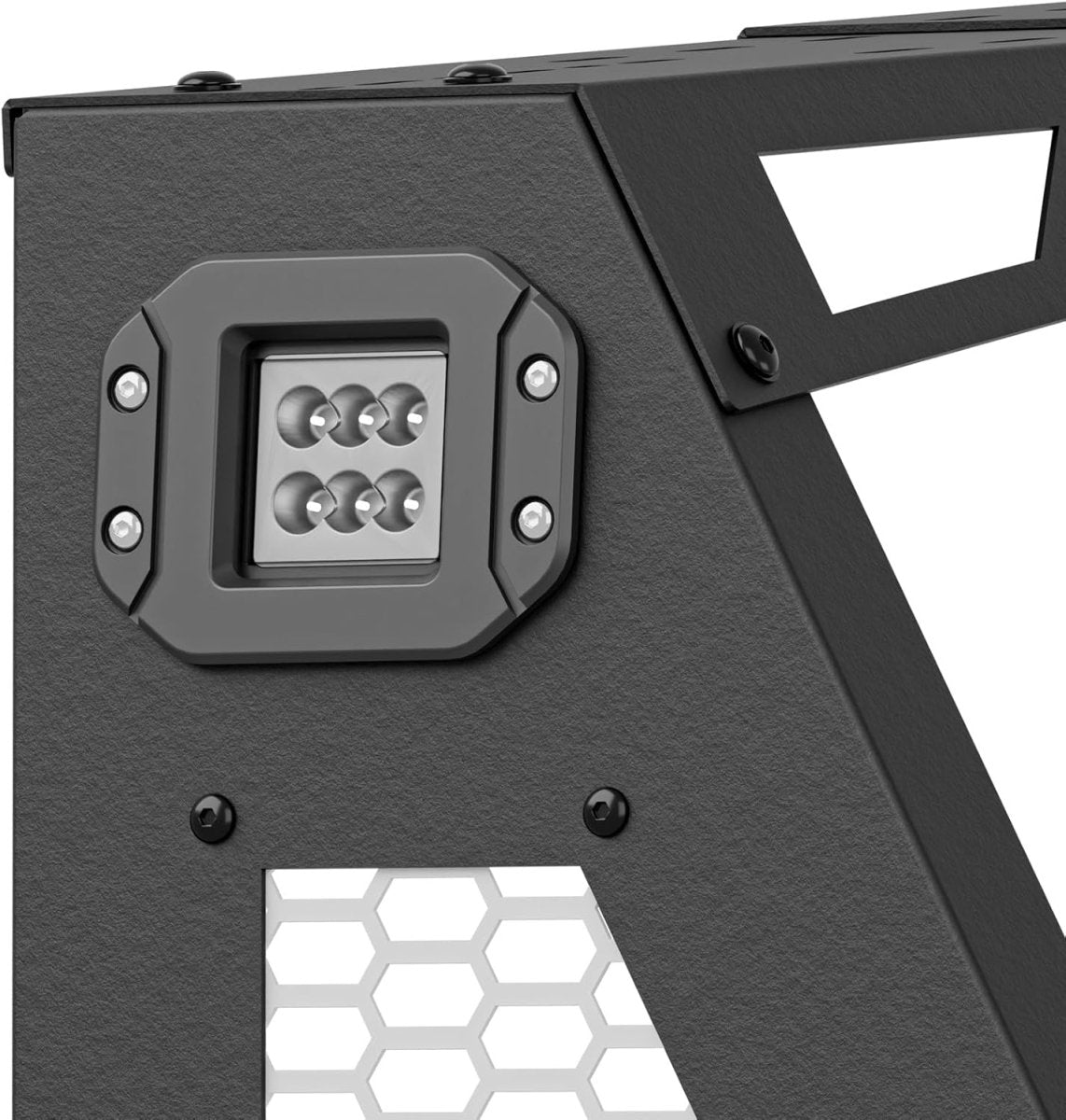 Pickup Universal Adjustable Truck Chase Rack Roll Bar with LED Light | Yzona