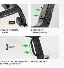 16.73" Bed Racks Truck Cargo Carrier for Tacoma
