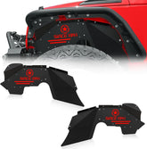 Yzona Off Road Front Fender Liners | 07-18 Jeep Wrangler JK & JKU Unlimited Sport Sahara Rubicon | Yzona