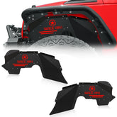 Front Inner for Jeep JK Fender Liners | 07-18 Jeep Wrangler JK & JKU Unlimited Sport Sahara Rubicon | Yzona