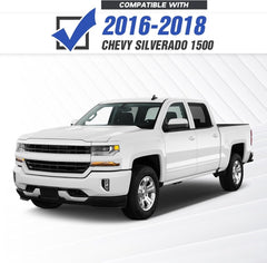 for Aftermarket Chevy Bumpers Compatible with 2016-2018 Chevrolet Silverado 1500 with Winch Plate | Yzona