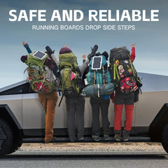 Running Boards for Trucks Compatible with 2024-2025 Tesla Cybertruck - Yzona