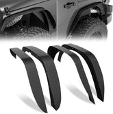 Yzona Wrangler JK Flat Front and Rear Fender Flares