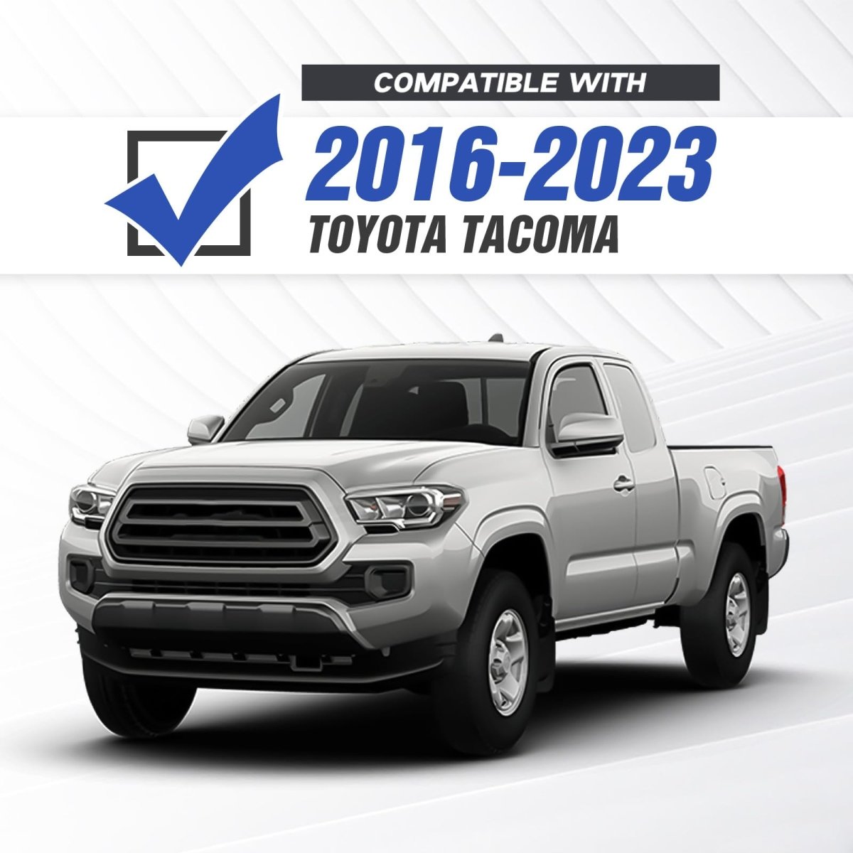 for Toyota Tacoma Aftermarket Bumpers Compatible with 2016-2023 Toyota Tacoma 3rd Gen | Yzona