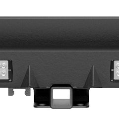 Aftermarket Steel Bumpers Compatible with 2007-2018 Jeep Wrangler JK JKU Unlimited - Yzona