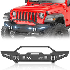 Full Replacement Bumpers Compatible with 2018-2025 Jeep Wrangler JL JLU - Yzona