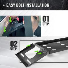 Interior Cargo BasketCompatible with 2007-2025 Jeep Wrangler JK JKU & JL JLU