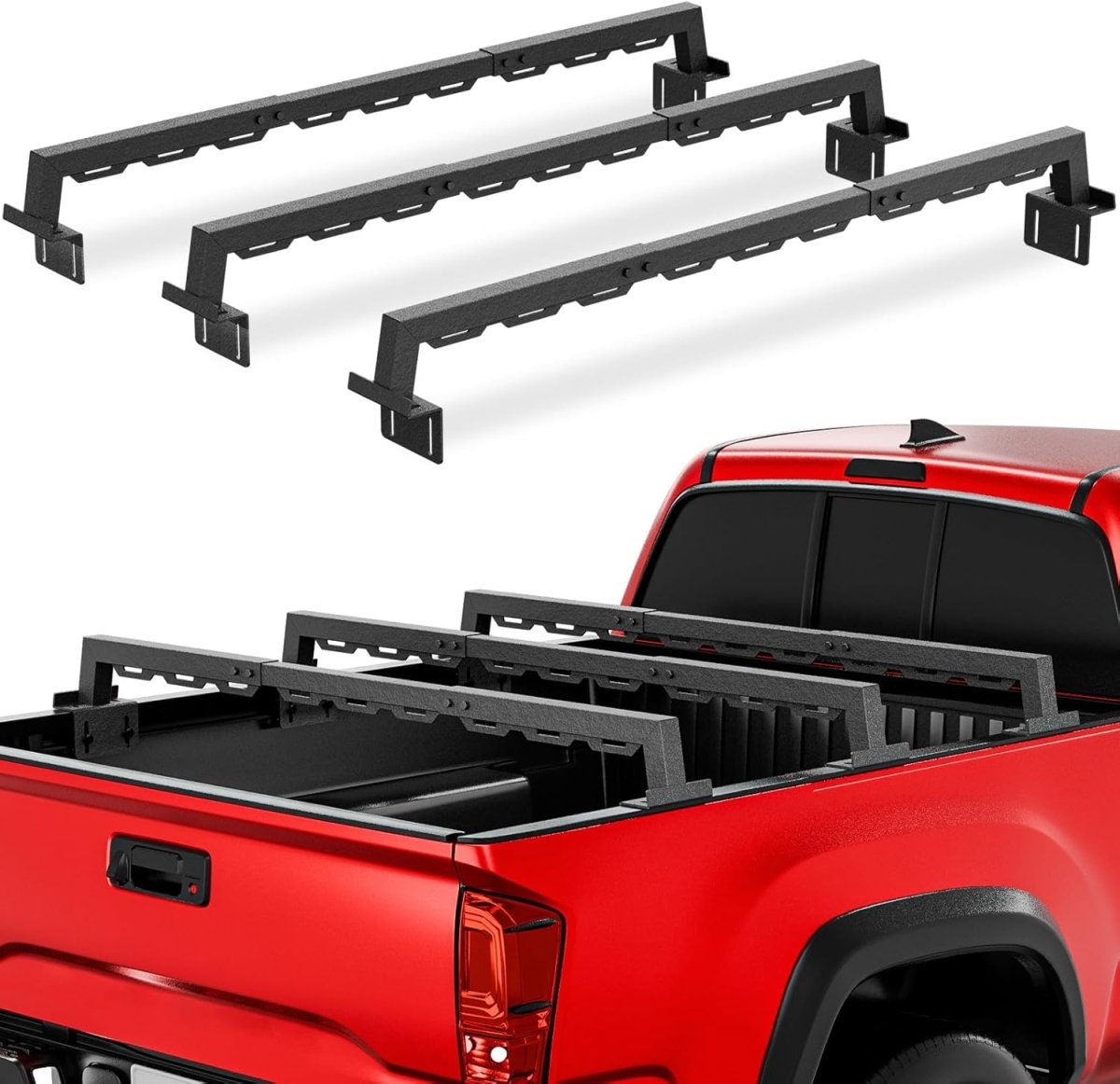 Adjustable Low Profile Pickup Truck Bed Racks | Yzona