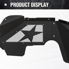 Front Inner Fender Compatible with 2007-2018 Jeep Wrangler JK & JKU Unlimited Sport Sahara Rubicon - Yzona