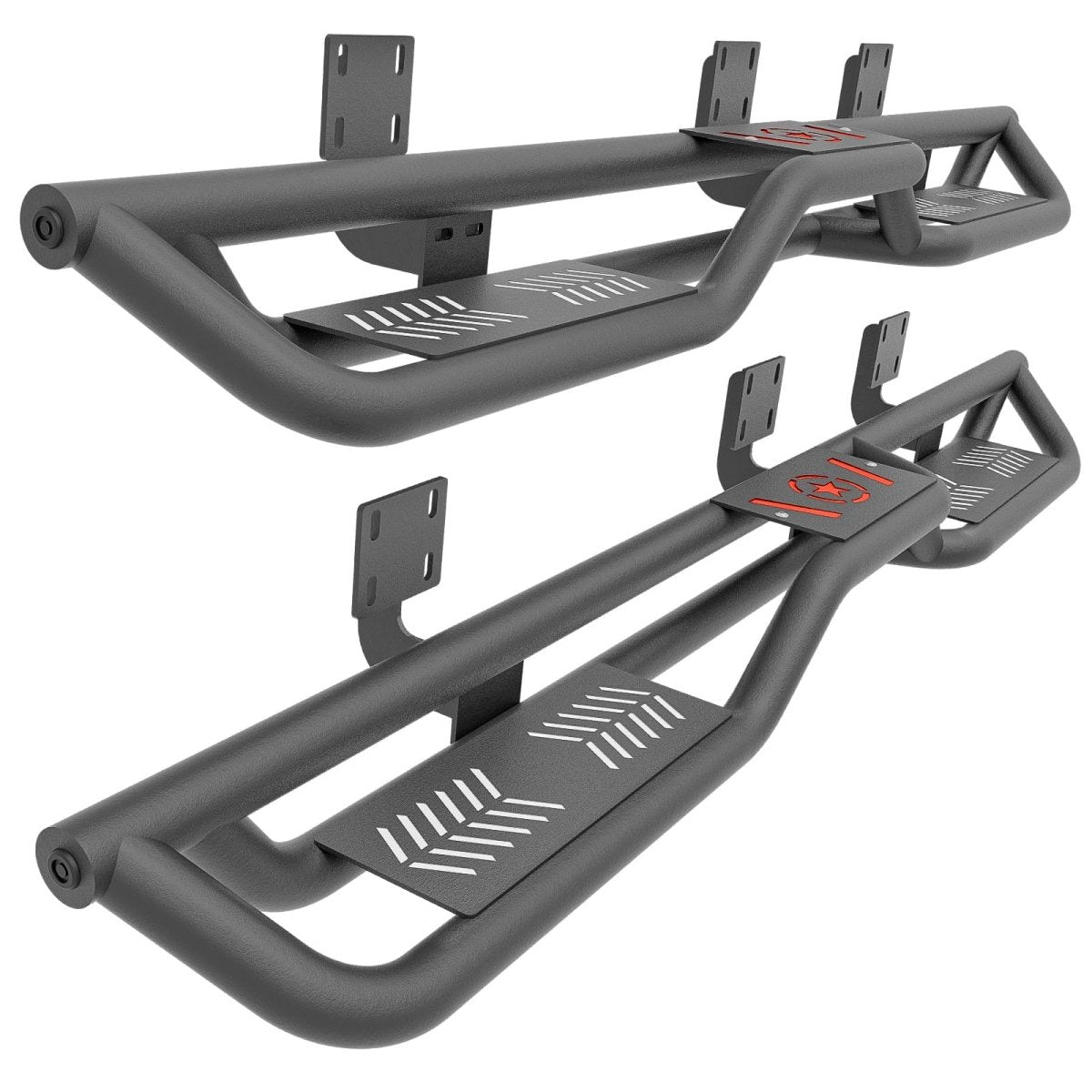 Pickup Truck Side Steps Compatible with 1999-2016 Ford F250 F350 Super Cab - Yzona