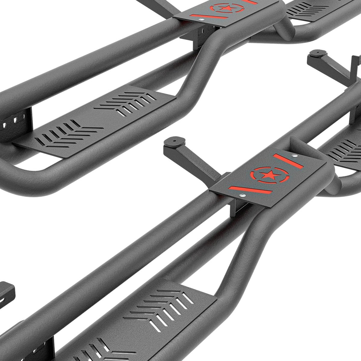 Truck Step Sides Compatible with 2002-2008 Dodge Ram 1500 | 2003-2009 Ram 2500 3500 Double/Extended Cab - Yzona