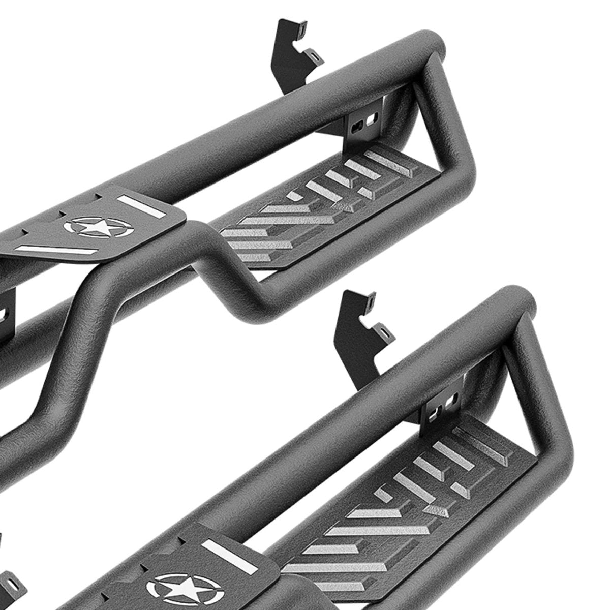 Side Steps for Truck Compatible for 2019-2025 Ford Ranger Supercrew Cab - Yzona