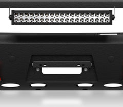 Pickup Truck Best Aftermarket Bumpers for 2014 2015 GMC Sierra 1500 Off-Road Bumper Equipped with 5 x LED Lights | Yzona