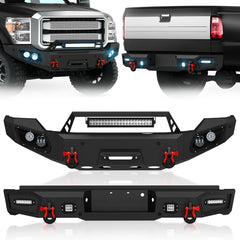 Heavy Duty Truck Front and Rear Bumpers for Ford 2011-2016 3rd Gen F250 F350 F450 | Offroad Aftermarket | Yzona