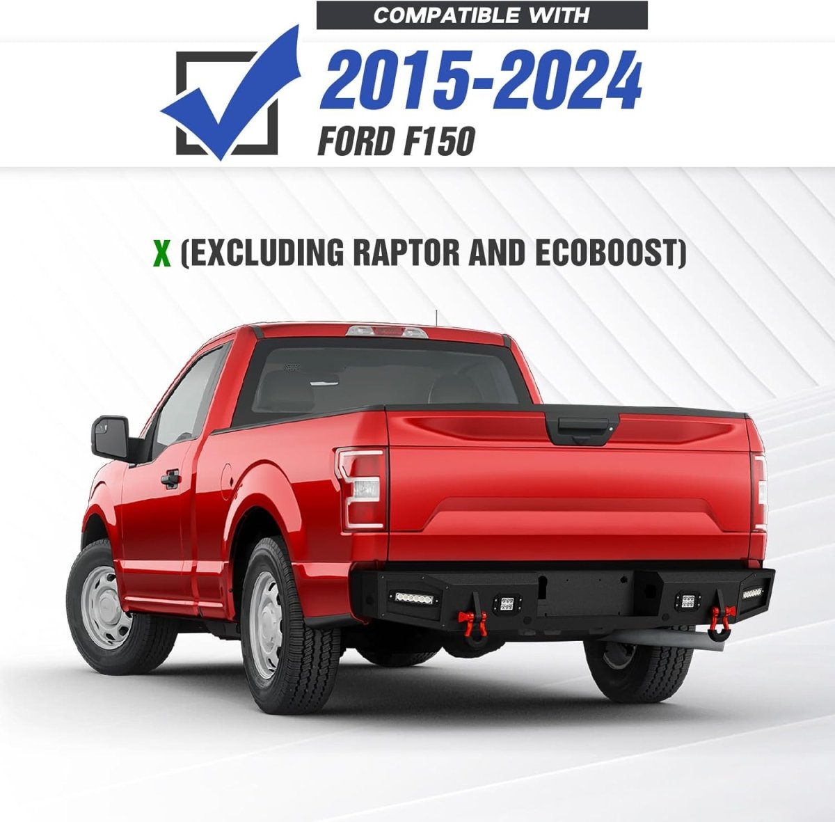 Aftermarket Off Road Bumpers for 2015-2024 Ford F150 | Yzona