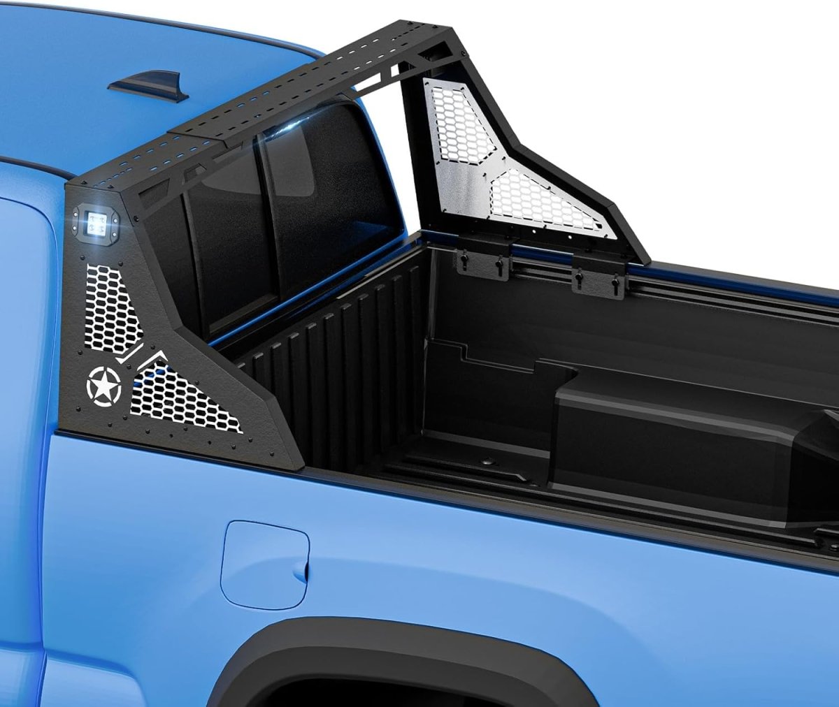 Pickup Universal Adjustable Truck Chase Rack Roll Bar with LED Light | Yzona