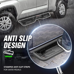 Off Road Side Steps Compatible with 2022-2025 Toyota Tundra Extended Cab - Yzona