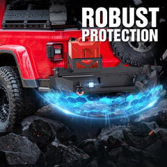 Bumpers Para Carros Compatible with 2020-2025 Jeep Gladiator JT | Yzona