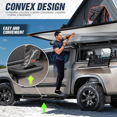 Wheel to Wheel Running Boards Drop Side Steps for Jeep Gladiator JT 4 Door(20-25) | Yzona