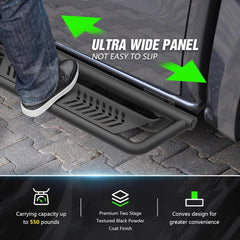 Auto Running Boards for 2007-2018 Jeep Wrangler JK JKU Unlimited 4 Doors | Yzona