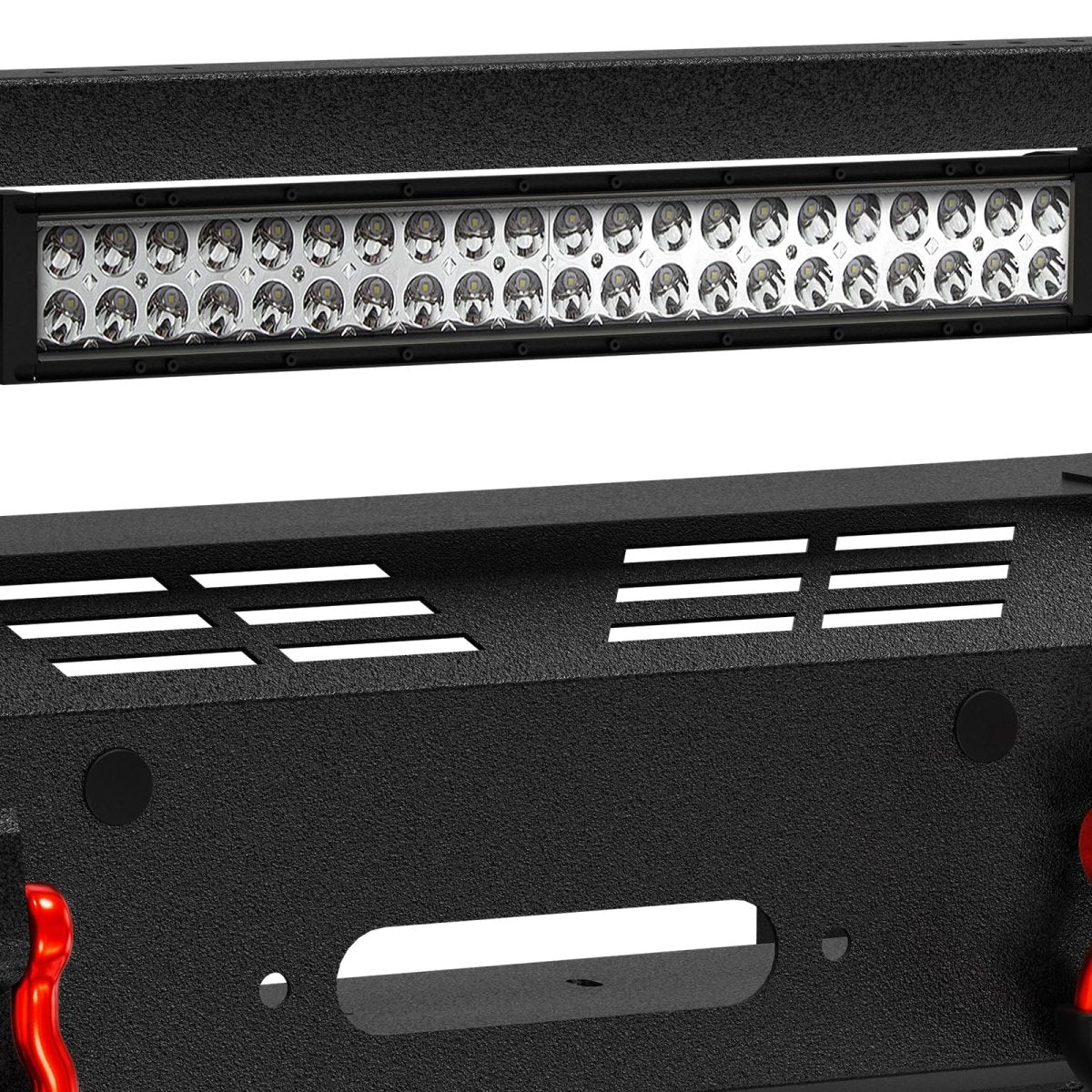 Front Aftermarket Truck Bumpers Compatible with 2007-2014 Toyota FJ Cruiser 1st Gen