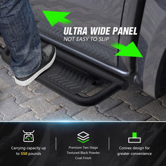 Truck Step Sides Compatible for 1999-2006 Silverado & Sierra 1500 | 2001-2006 Silverado & Sierra 2500 3500 HD - Yzona