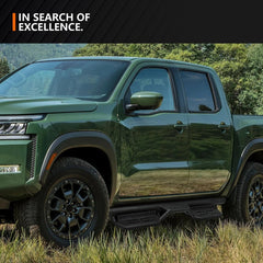 Side Steps for Trucks Compatible with 2005-2025 Nissan Frontier CrewCab - Yzona