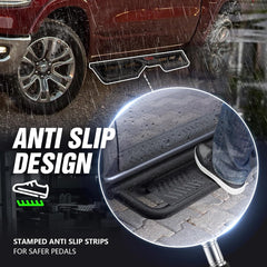 Quad Cab RAM 1500 Running Boards for 2009-2018 Dodge Ram 1500 | 2019-2024 Ram 1500 Classic | 2010-2024 Ram 2500 3500 | Yzona