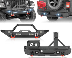 Off Road Truck Bumpers Compatible with 2020-2025 Jeep Gladiator JT - Yzona