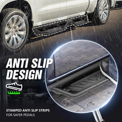 Step Side for Trucks Compatible for 2019-2025 Silverado & Sierra 1500 | 2020-2025 Silverado / Sierra 2500 3500 HD - Yzona
