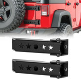 Yzona Reinforced Tailgate Hinge Set Compatible with 2007-2018 Jeep Wrangler JK JKU
