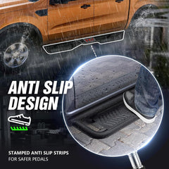 for Ford Running Boards Side Steps Compatible with 2019-2025 Ford Ranger | Yzona