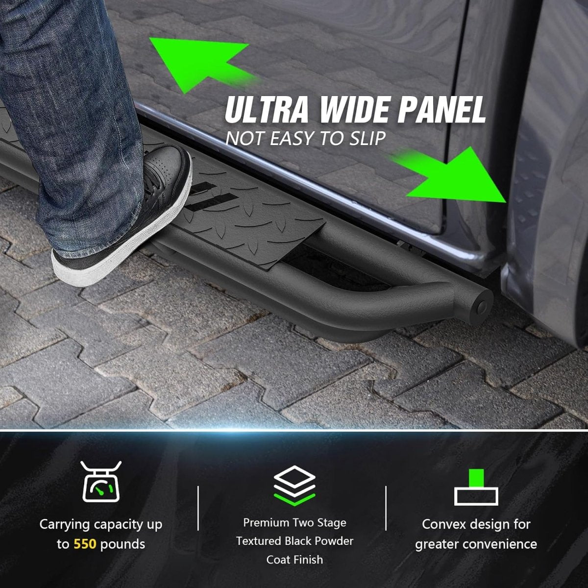 Yzona Off Road Tacoma Running Boards