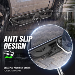 for 2025 Ram 1500 Running Boards Compatible with 2019-2025 Dodge Ram 1500 Crew Cab - Yzona