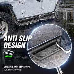 Yzona Running Boards for 2020-2025 Jeep Gladiator JT