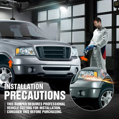 Replacement Front Bumpers for Trucks Compatible with 2004-2008 Ford F150 - Yzona