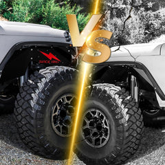 Front & Back Inner Fender Jeep | 2007-2018 Jeep Wrangler JK & JKU Unlimited Sport Sahara Rubicon | Yzona