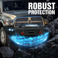 for Pickup Ram 2500 Front Bumpers 2010-2018 Dodge Ram 2500 3500 | Yzona