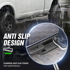 Running Boards for 2009-2018 Dodge Ram 1500, 2019-2024 Ram 1500 Classic, 2010-2024 Ram 2500 & 3500 CrewCab Side Steps | Yzona