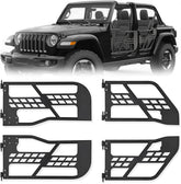 Half Doors Compatible with 2018-2025 Jeep Wrangler JL JLU & Gladiator JT 4-Doors
