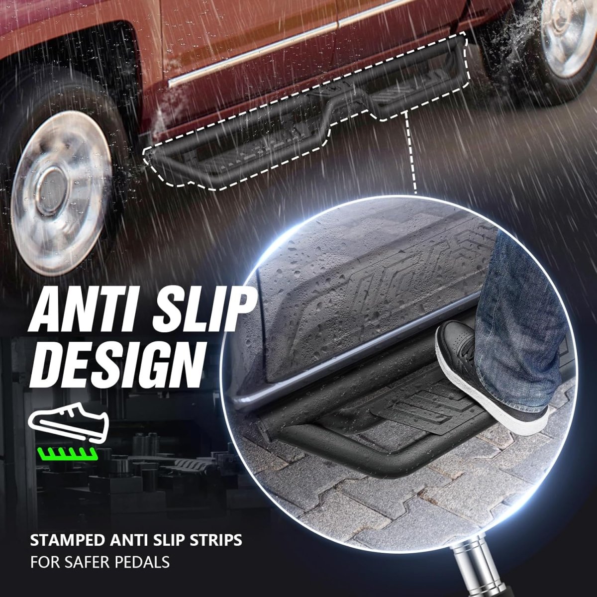 Yzona GMC Sierra 1500 Running Boards