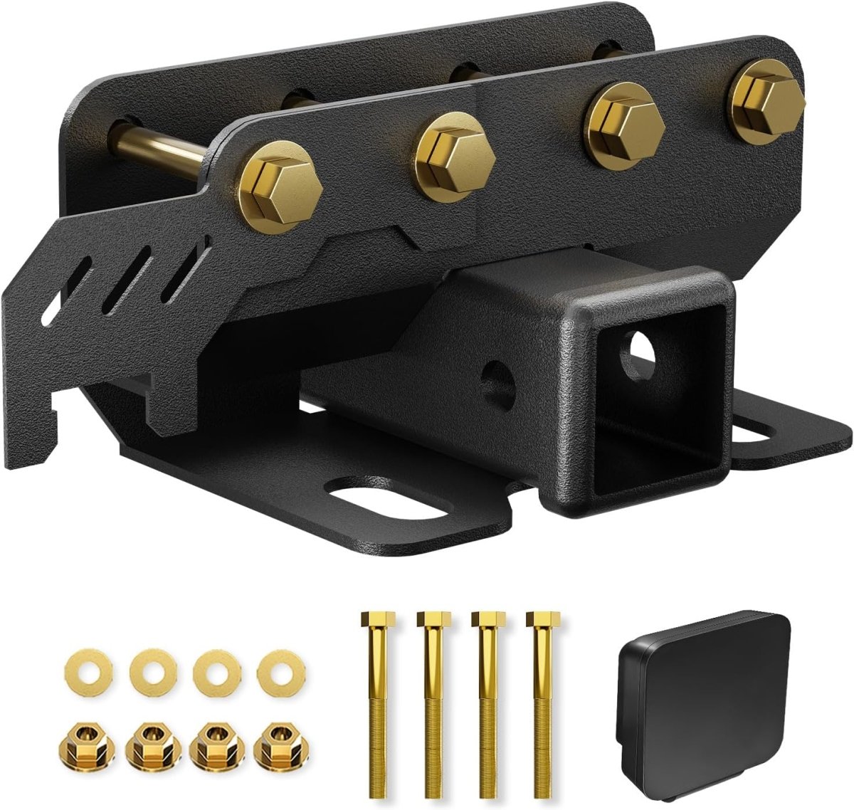 Trailer Hitch Receiver | 21-25 Ford Bronco 2 Door & 4 Door 2 Inch Hitch Receiver with Cover | Yzona