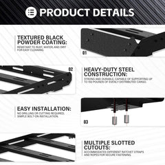 3/4-Length Roof Racks and Cargo Carriers for 2010-2024 Toyota 4Runner 5th Gen | Yzona