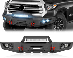 Replacement Bumpers for Cars Compatible with 2014-2021 Toyota Tundra - Yzona