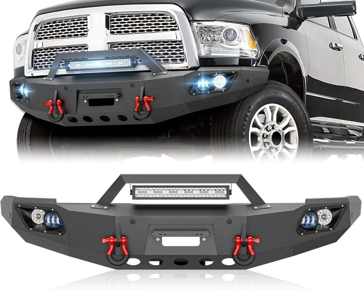 for Pickup Ram 2500 Front Bumpers 2010-2018 Dodge Ram 2500 3500 | Yzona